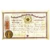 Image 1 : New York Star Petroleum and Mining Co., 1865 Issued Stock Certificate.