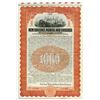 Image 1 : New Orleans, Mobile and Chicago Railroad Co., 1909 Specimen Bond