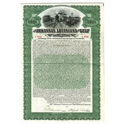 Arkansas, Louisiana and Gulf Railway Co., 1907 Issued Bond