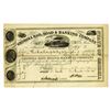 Image 1 : Georgia Rail Road & Banking Co., 1853 Issued Stock Certificate.