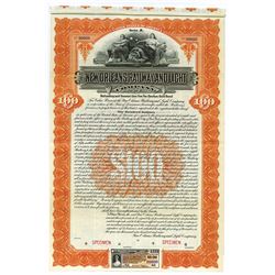 New Orleans Railway and Light Co., 1909 Specimen Bond