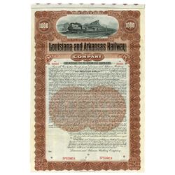 Louisiana & Arkansas Railway Co., 1902 Specimen Bond