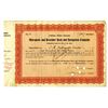 Image 1 : Marquette and Bessemer Dock and Navigation Co., 1905 Issued Stock Certificate