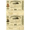 Image 1 : Central Ohio Rail Road Co. As Reorganized, 1868-1871 Issued Stock Certificate