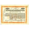 Image 1 : Cincinnati Inter-Terminal Railroad Co., 1908 Issued Stock Certificate