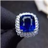 Image 5 : Natural Cushion Sapphire 6.11 Ct Ring/Pendant