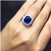Image 7 : Natural Cushion Sapphire 6.11 Ct Ring/Pendant