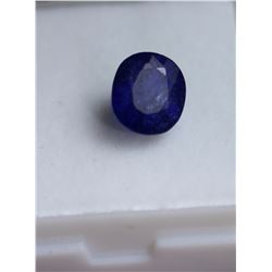 Natural Vivid Blue Sapphire 3.22 carats