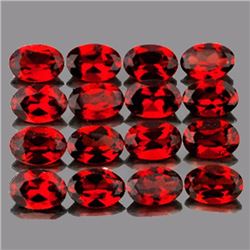 Natural Mozambique Garnet 6x4 MM - Flawless