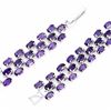 Image 2 : Natural  AAA Intense Purple Amethyst 103 Cts Bracelet