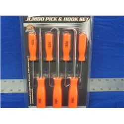 New jumbo pick & hook set