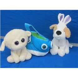 3 New stuffed animals