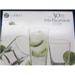 New 30 piece glass set