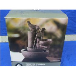 New table top fountain