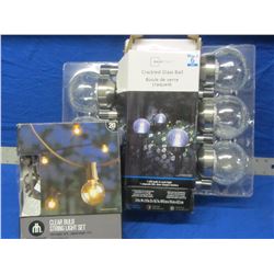 Crackel solar lights&string