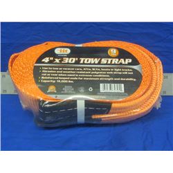 New 4" tow strap 18,000lbs