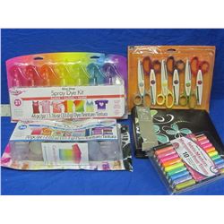 Crafting bundle with sray dye