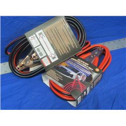 New booster cables 2 sets12ft