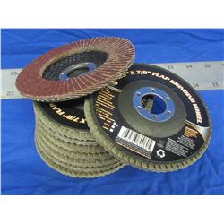 New bundle of  4-1/2" flap disks