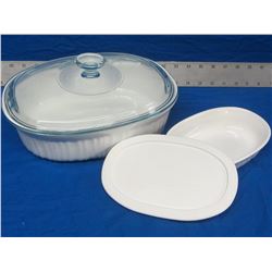 New 2 piece corning ware