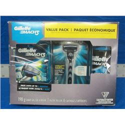 New Gillette mach 3 value pack
