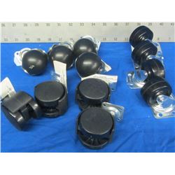 New lot of 12 casters