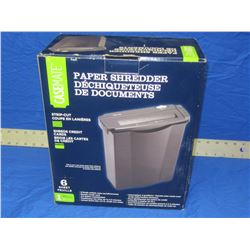 New paper shredder/6 sheet