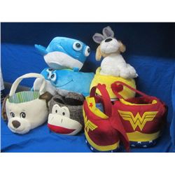 New childrens baskets/1 plush dog