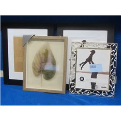 4 picture frames  all 8x10"