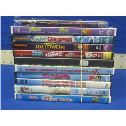 11  dvd Kids movies