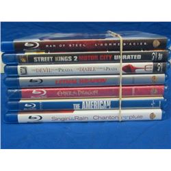 7 Blue Ray movies