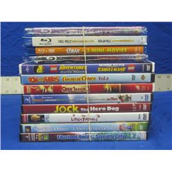 12 DVD Kids movies