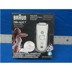 New Braun epilator with 6 extra