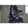 Image 2 : TWO SETS OF ROLLER BLADES AND SHIN PADS