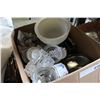 Image 2 : TWO BOXES OF KITCHEN AND GLASSWARE