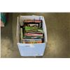 Image 1 : BOX OF DVDS AND GAMES