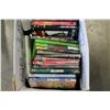 Image 2 : BOX OF DVDS AND GAMES