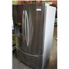 Image 2 : NEW KITCHEN AID STAINLESS FRENCH DOOR FRIDGE WITH WATER AND ICE AND BOTTOM FREEZER DRAWER RETAIL SCR