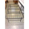 Image 1 : BLACK FOLDING SINGLE SIZE COT FRAME