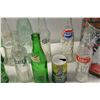 Image 3 : VINTAGE COKE AND SPRITE BOTTLES IN PEPSI TIN