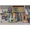 Image 1 : TRAY OF COLLECTIBLE COMICS TOYS AND CARDS