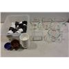 Image 1 : TOTE OF PYREX AND SMALL BOWLS