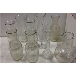 BOX OF WINE DECANTERS