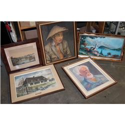 OIL PAINTING AND PRINTS