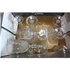 Image 1 : BOX OF CRYSTAL WINE GLASSES