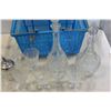 Image 2 : LOT OF CRYSTAL DECANTERS AND GLASSES AND DISHES