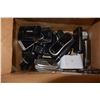 Image 2 : LARGE BOX OF ELECTRONICS AND CAMERAS