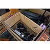 Image 3 : LARGE BOX OF ELECTRONICS AND CAMERAS