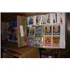 Image 1 : TRAY OF COLLECTOR CARDS AND TRAY OF AIRPLANES AND VEHICLES