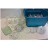Image 1 : TOTE OF CRYSTAL AND GLASSWARE